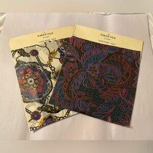 Naked Silk 100% Silk Scarf - Set of 2 - New